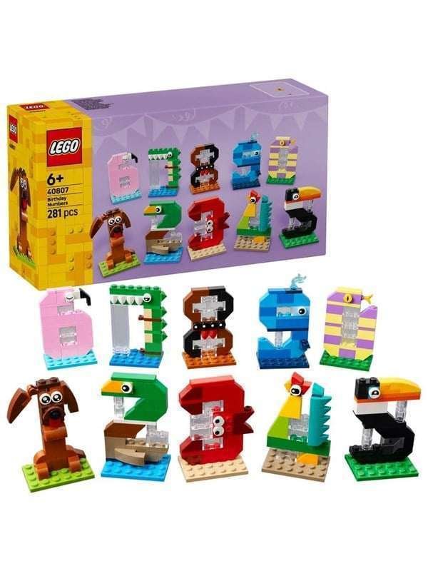 LEGO Icons 40807 Synttärinumerot