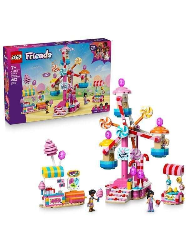 LEGO Friends 42700 Karkkien ja kuppikakkujen koristama maailmanpyörä