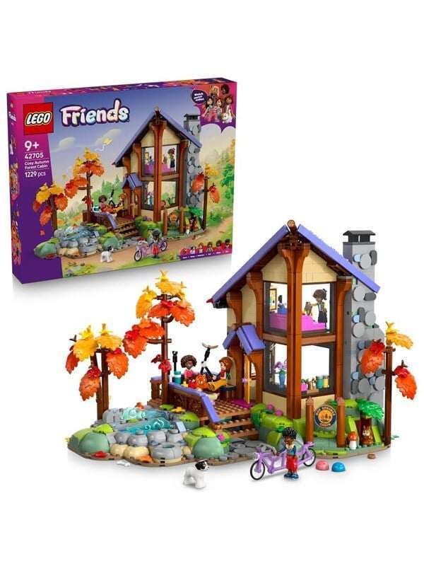 LEGO Friends 42705 Mukava mökki syysmetsässä