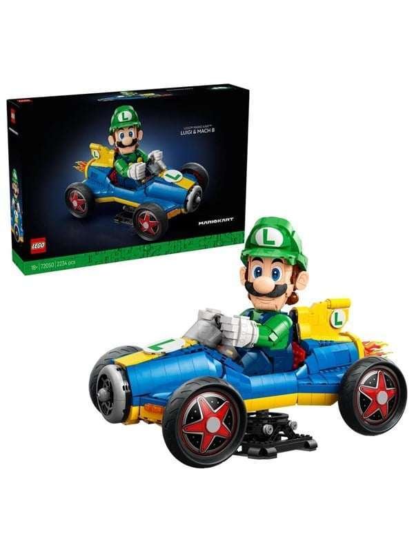 LEGO Super Mario 72050 Mario Kart™ - Luigi ja Mach 8