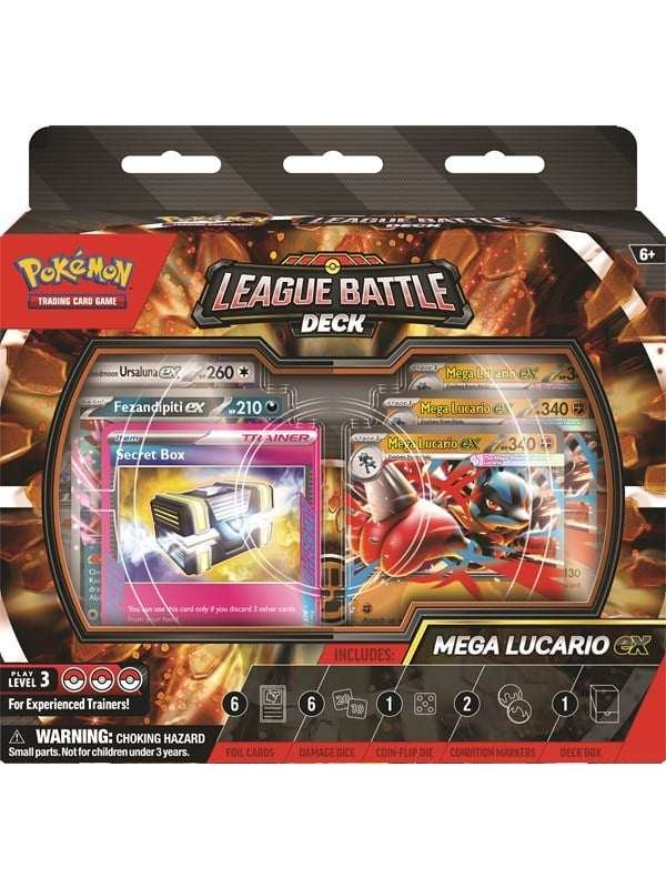 Pokemon TCG Mega Lucario ex League Battle Deck