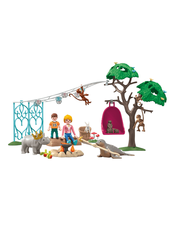 Playmobil Eläimet ja ystävät - Syntymäpäiväjuhlan hauskanpitoa