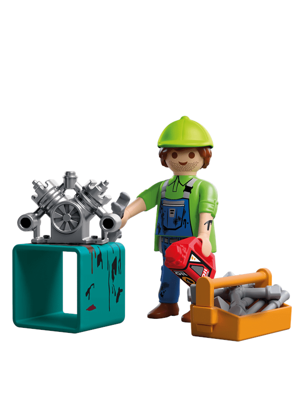 Playmobil Figures - Mekaanikko
