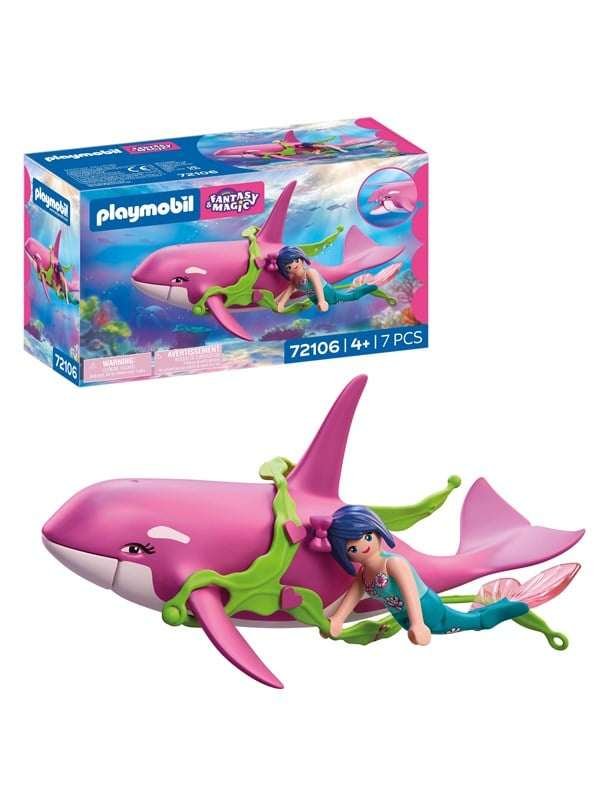 Playmobil Miekkavalas merenneidon kanssa