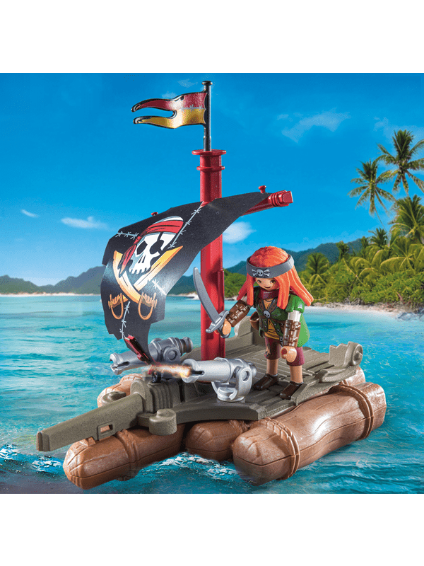 Playmobil Merirosvot - Merirosvolautta ja aarre