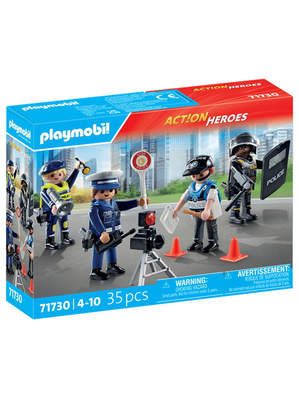 Playmobil Kaupunkitoimintaa - Poliisin hahmosetti