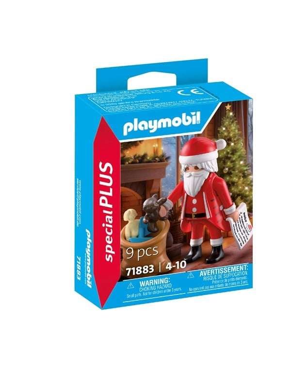 Playmobil Joulupukki toivelistan kanssa