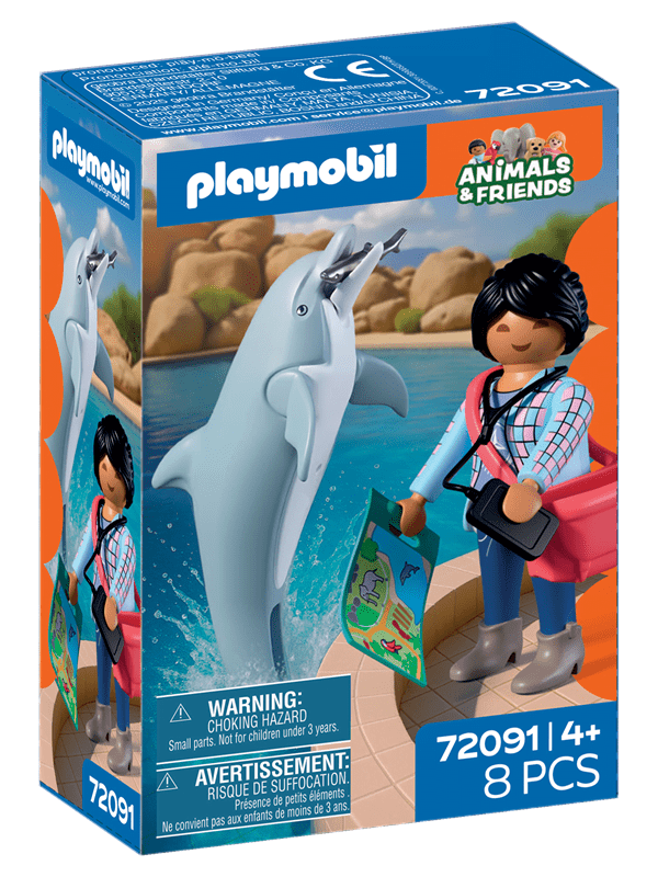 Playmobil Eläintarha: Delfiini ja vierailija