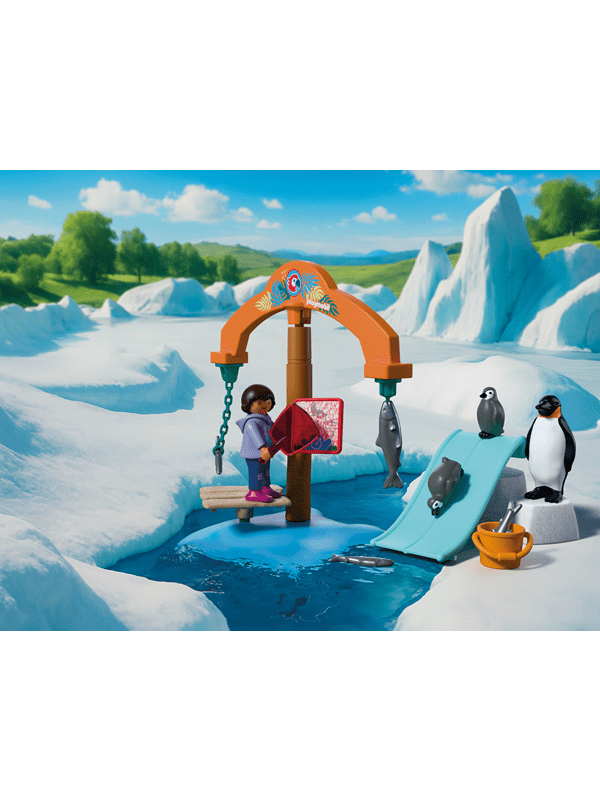 Playmobil Eläimet ja ystävät - Eläintarha: Jääretkikunta
