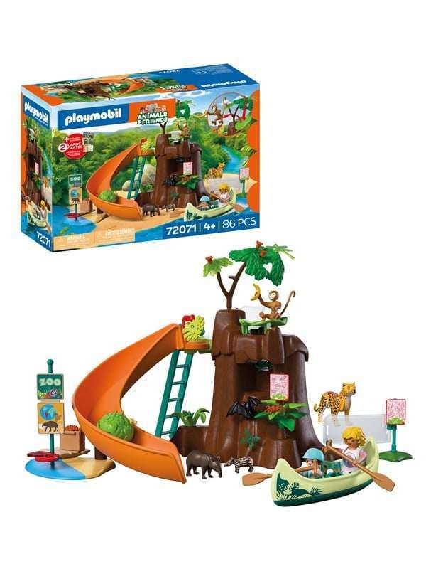 Playmobil Zoo - Eläintarha: Viidakkoseikkailu
