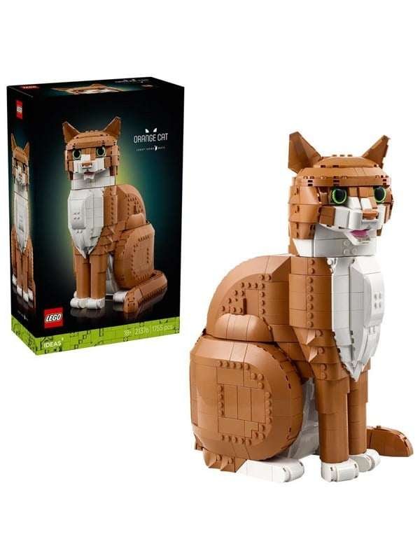 LEGO Ideas 21376 Oranssi kissa