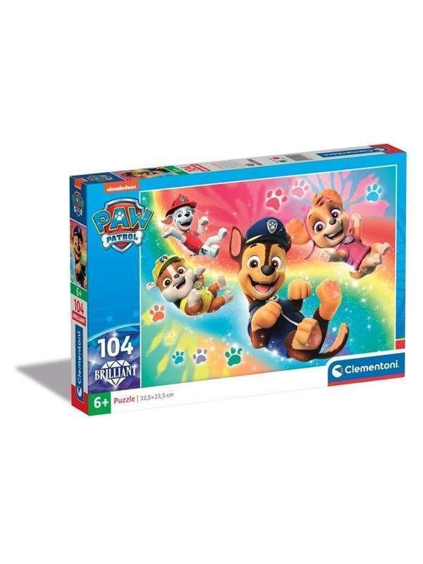 Clementoni Puzzle Paw Patrol 2023 Brilliant 104 pieces Lattia