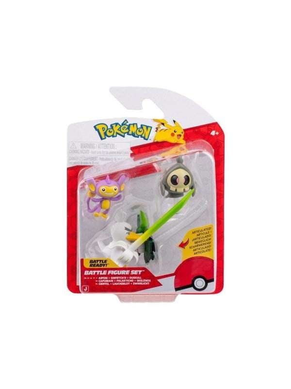 Pokemon Battle Figure Set: Aipom, Duskull & Sirfetch'd