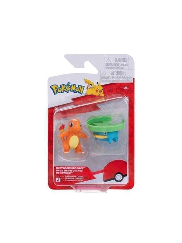 Pokemon Battle Figure Pack: Charmander & Lotad