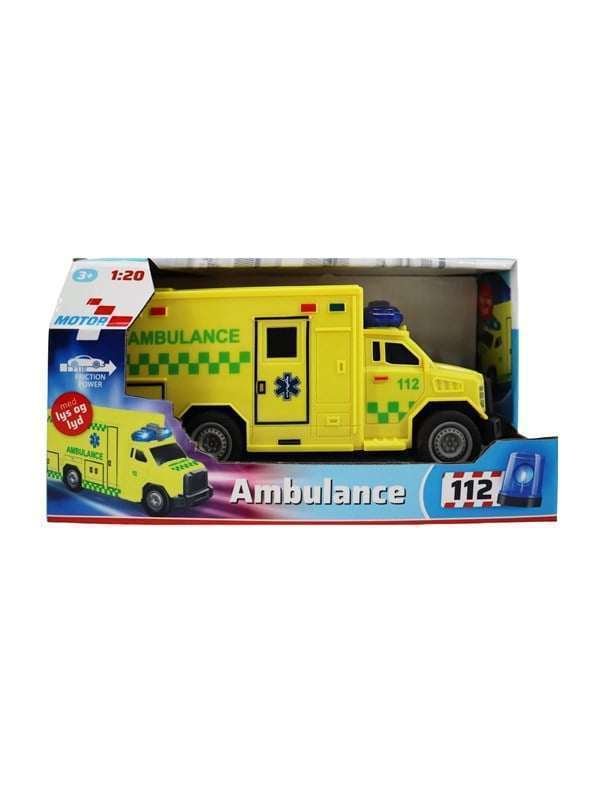 Impulse Toys Ambulance m/lys og lyd