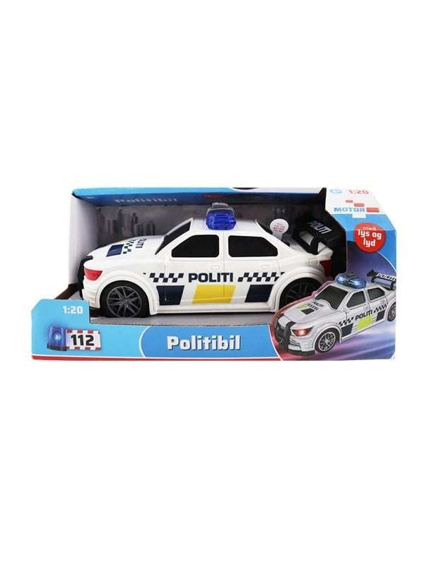 Impulse Toys Politibil m/lys og lyd 19cm