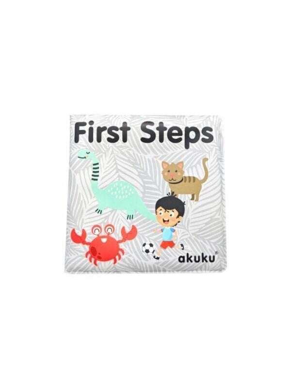 Akuku Soft bath book with squeaker FIRST STEPS