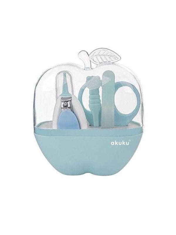 Akuku Baby care set APPLE CASE BLUE