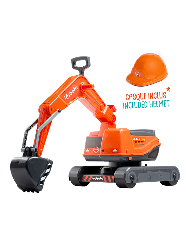 Orange Kaivinkone sis. kypärä Kubota