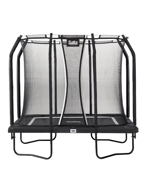 Salta Trampoliini Premium Black Edition suorakulmainen 305 x 214 cm sis. turvaverkon