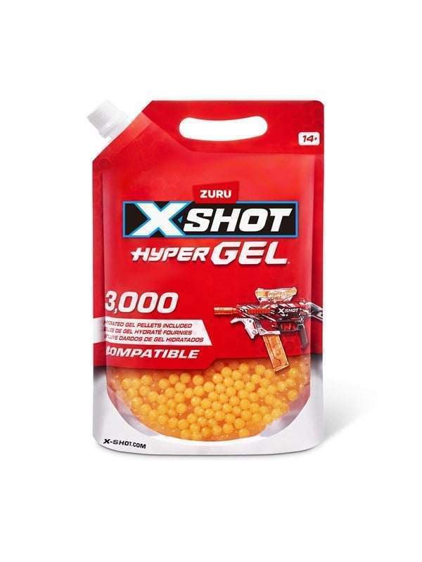 X-shot HYPER GEL-Hydrated Gellet Refill (3000 PCS)