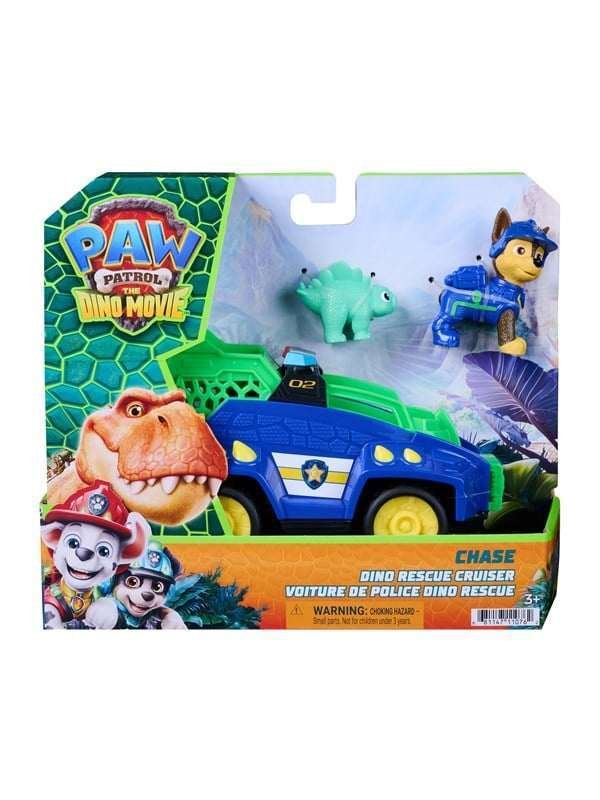 Paw Patrol Movie 3 Dino Theme Vehicle Chase