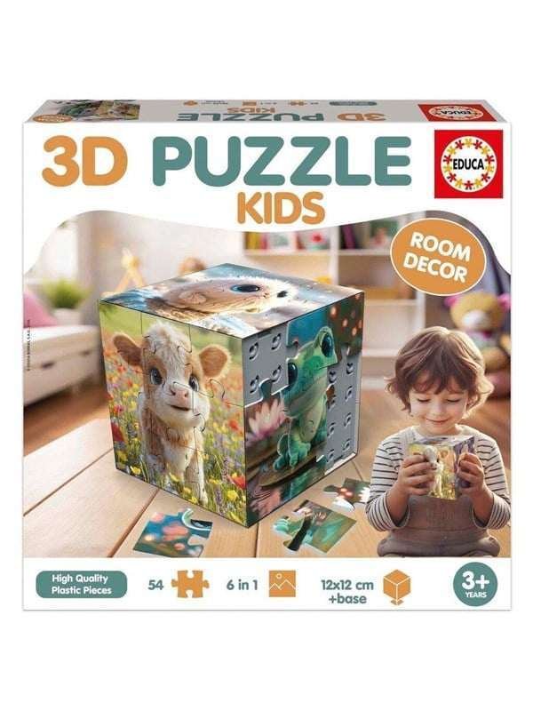 Educa 3D Puzzle Kids Baby Animals 3D Palapeli