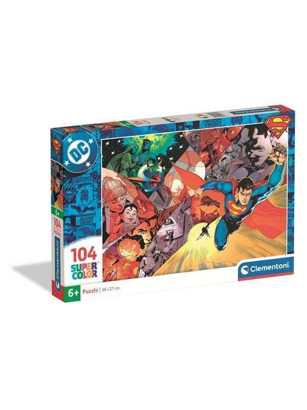 Clementoni Puzzle Superman 2025 104 pieces Lattia