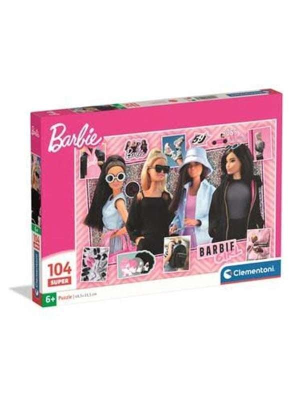Clementoni Puzzle Super Barbie 2026 -3 104 pieces Lattia