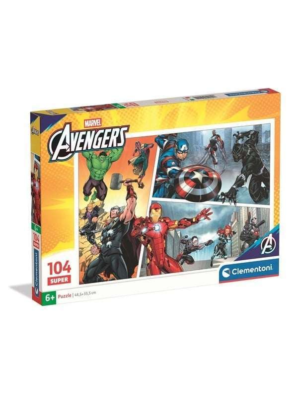 Clementoni Puzzle Super Avengers 104 pieces Lattia