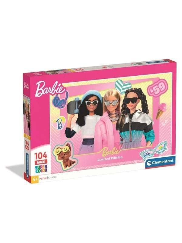 Clementoni Puzzle Maxi Barbie 104 pieces Lattia