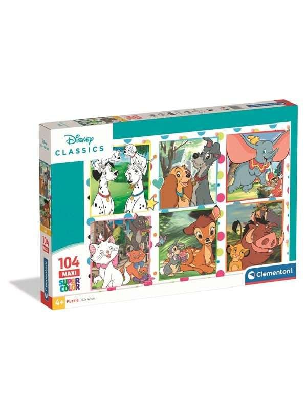 Clementoni Puzzle Maxi Disney Classic 2026 104 pieces Lattia