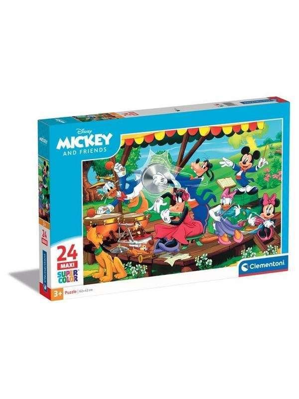 Clementoni Puzzle Maxi Mickey and Friends 24 pieces Maxi Lattia
