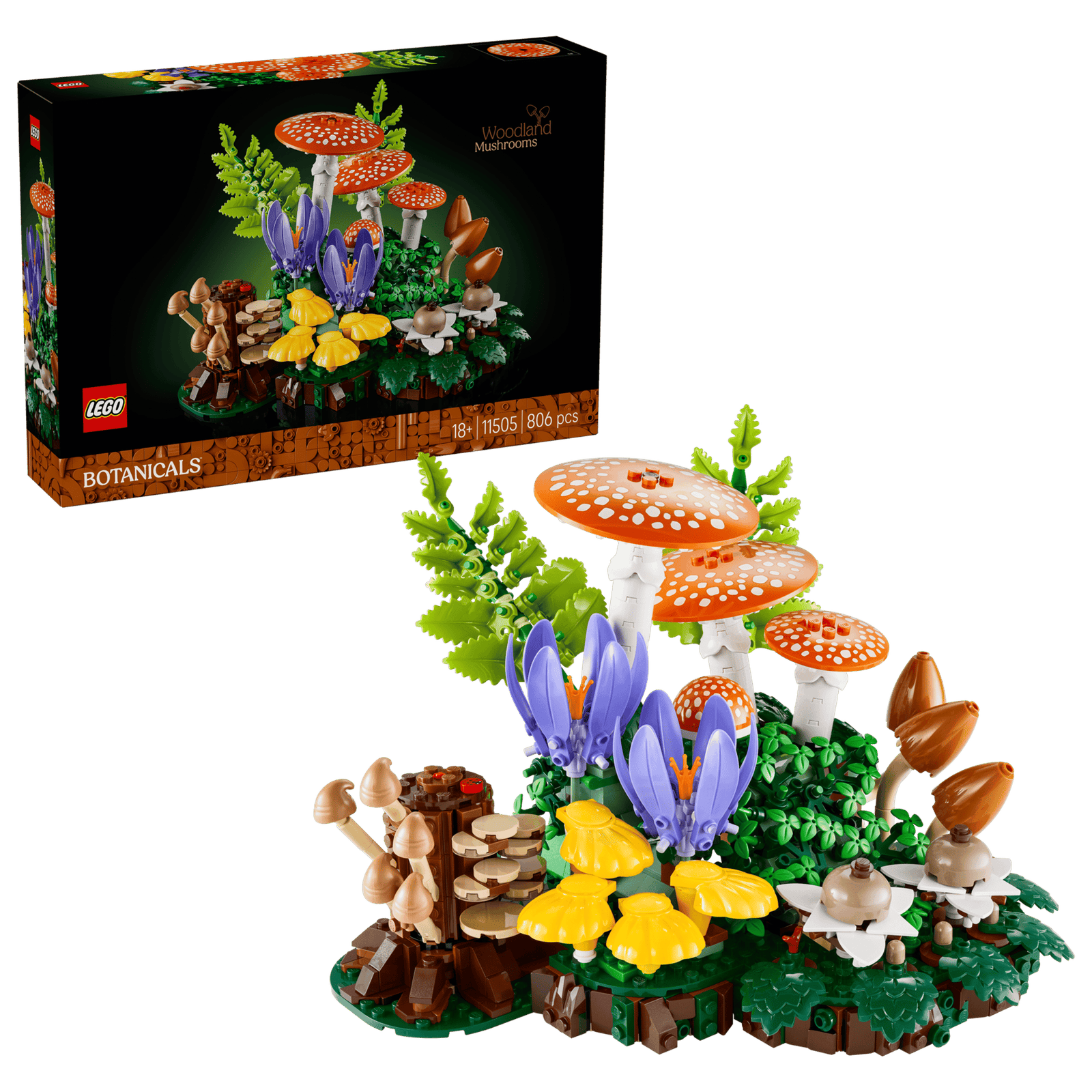 LEGO Botanicals 11505 Metsän Sienet