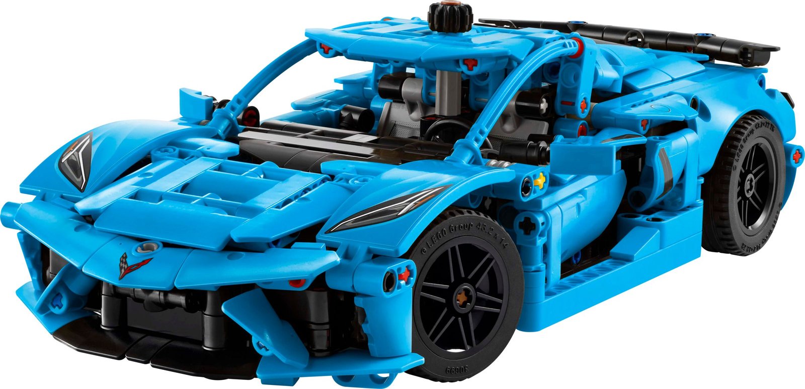 Sininen Chevrolet Corvette Stingray