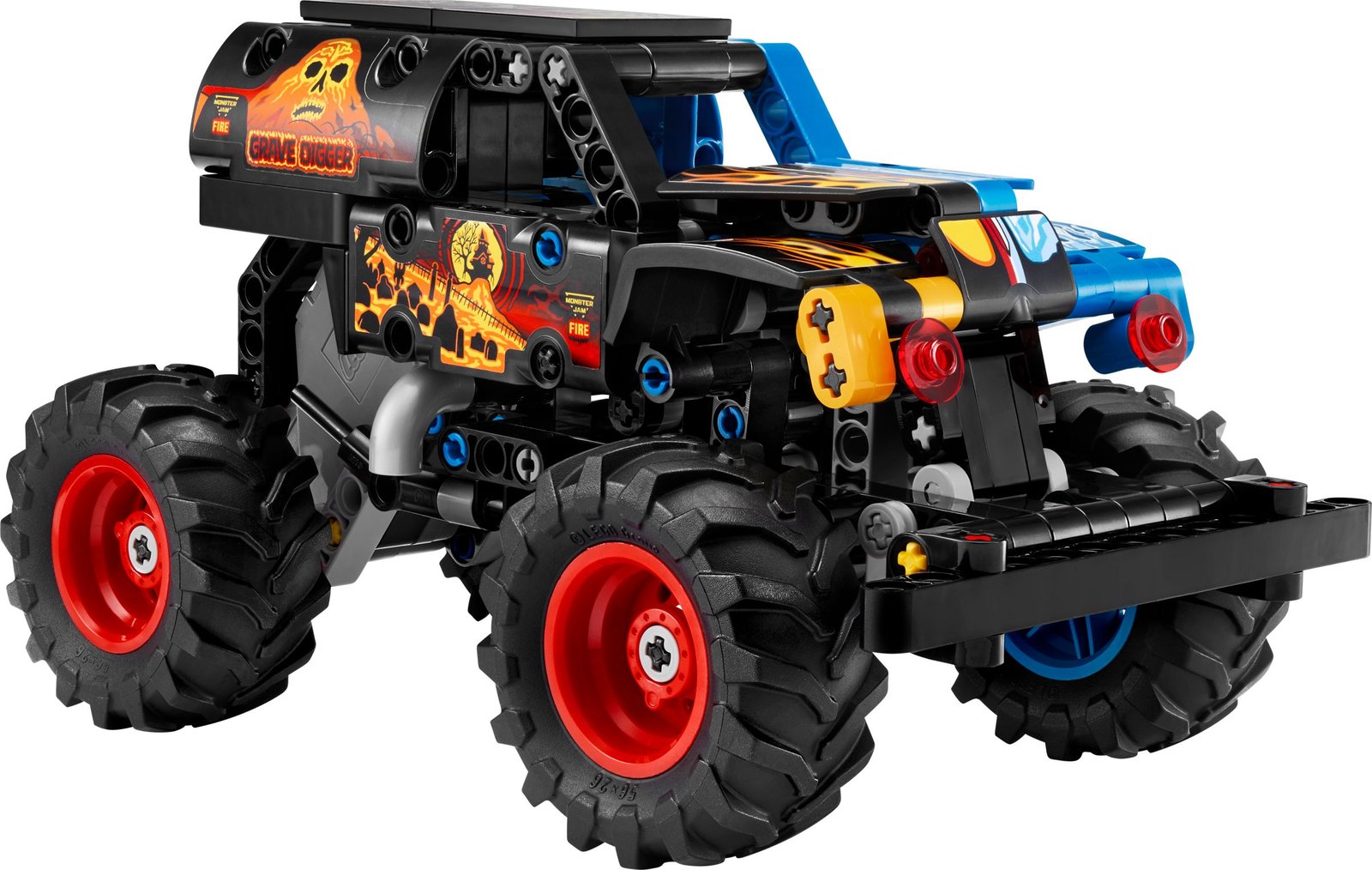 Monster Jam Grave Digger tuli ja jää