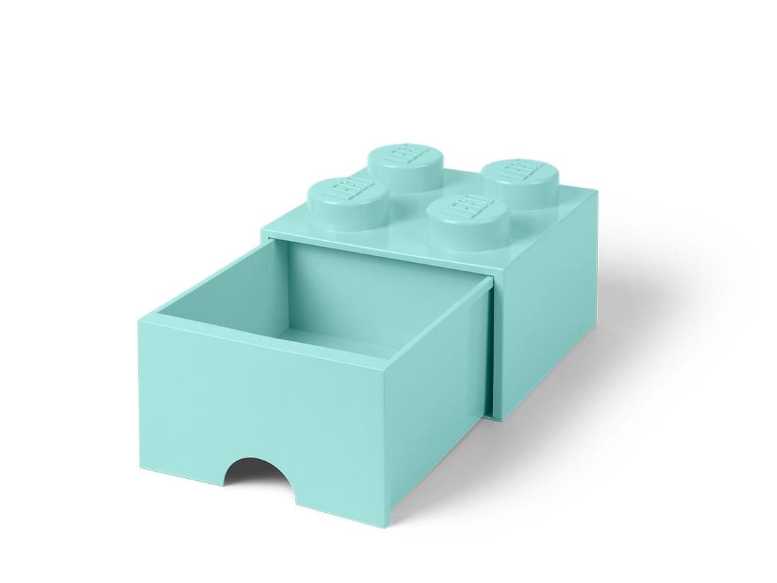 LEGO 4-nastainen vaaleansininen'säilytyspalikkalaatikko