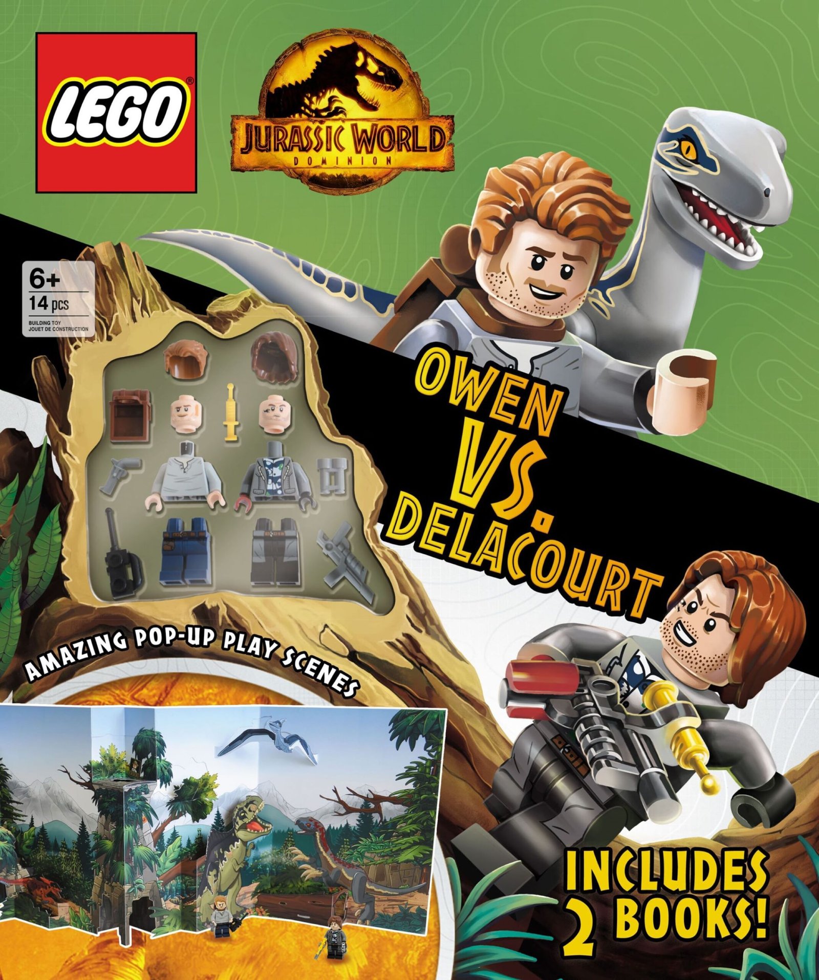 Jurassic World - Tehtäväpaketti ja leikkialusta