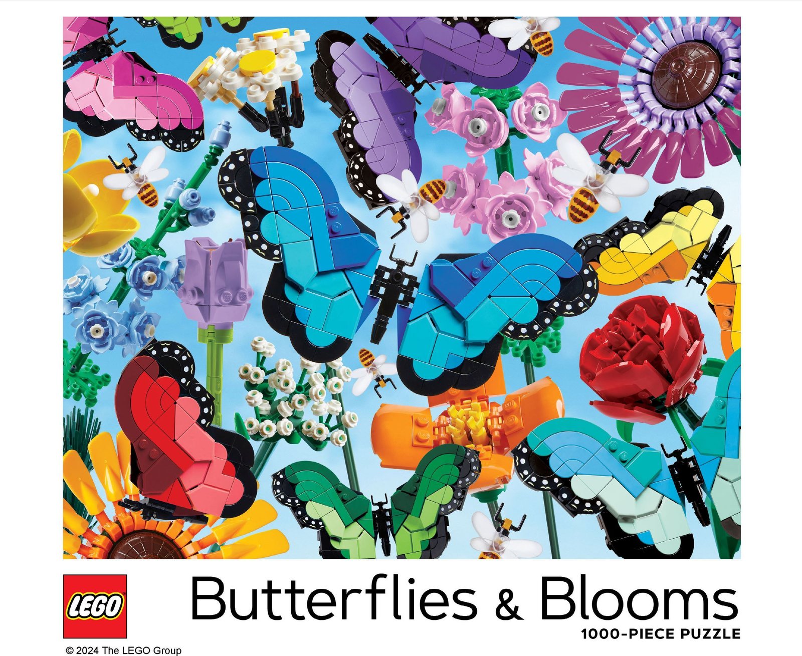 Butterflies & Blooms - 1 000 palan palapeli