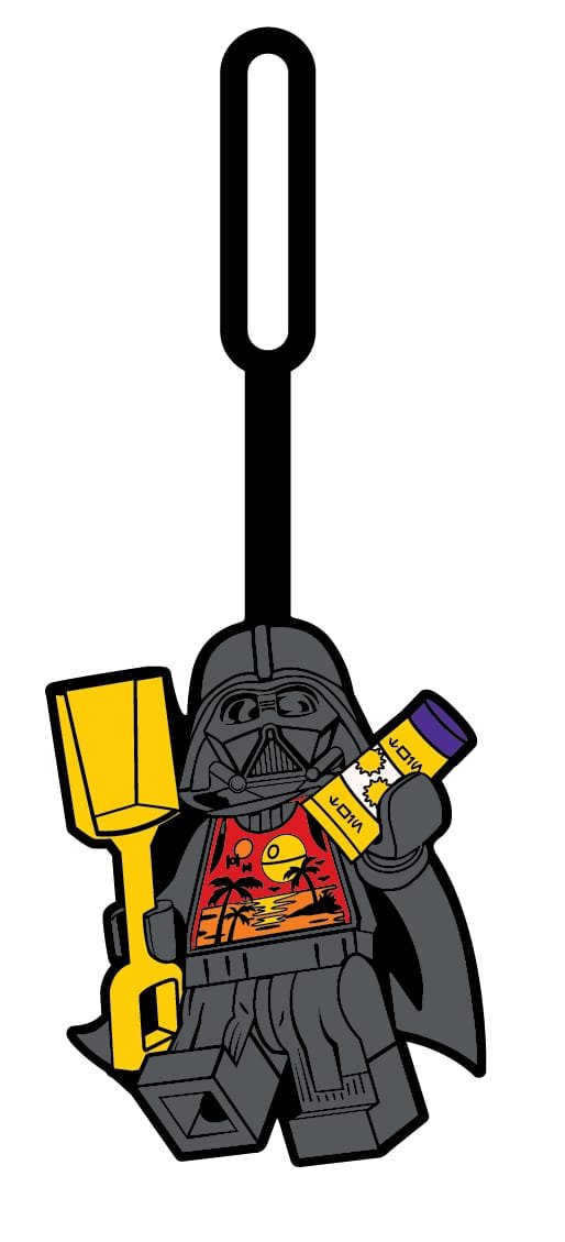 Lomaileva Darth Vader ‑laukkukoriste