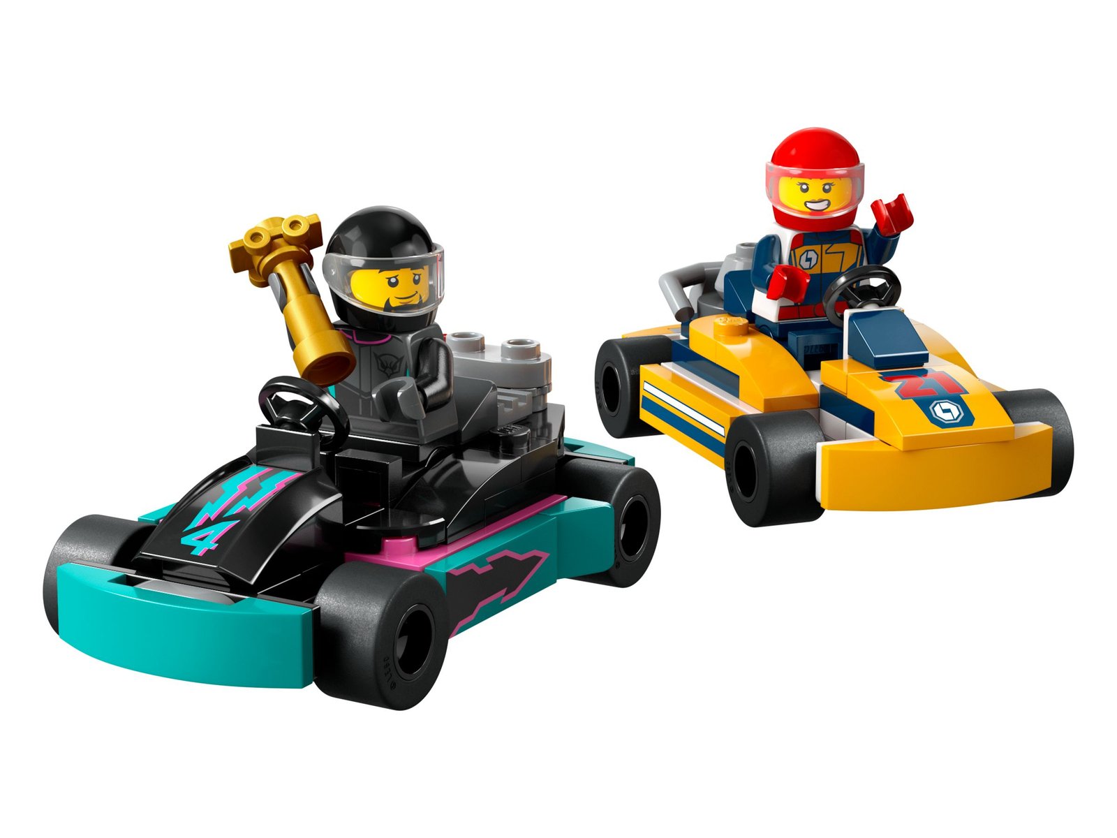 Go-Kart-autot ja kilpakuljettajat