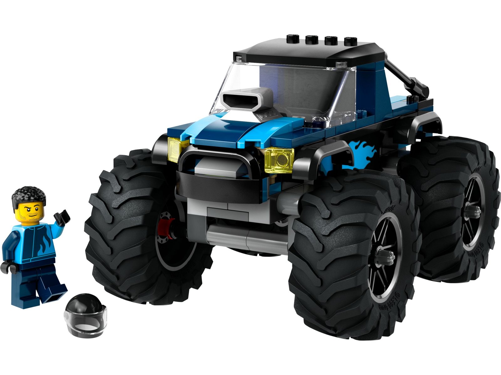 Sininen monsteriauto