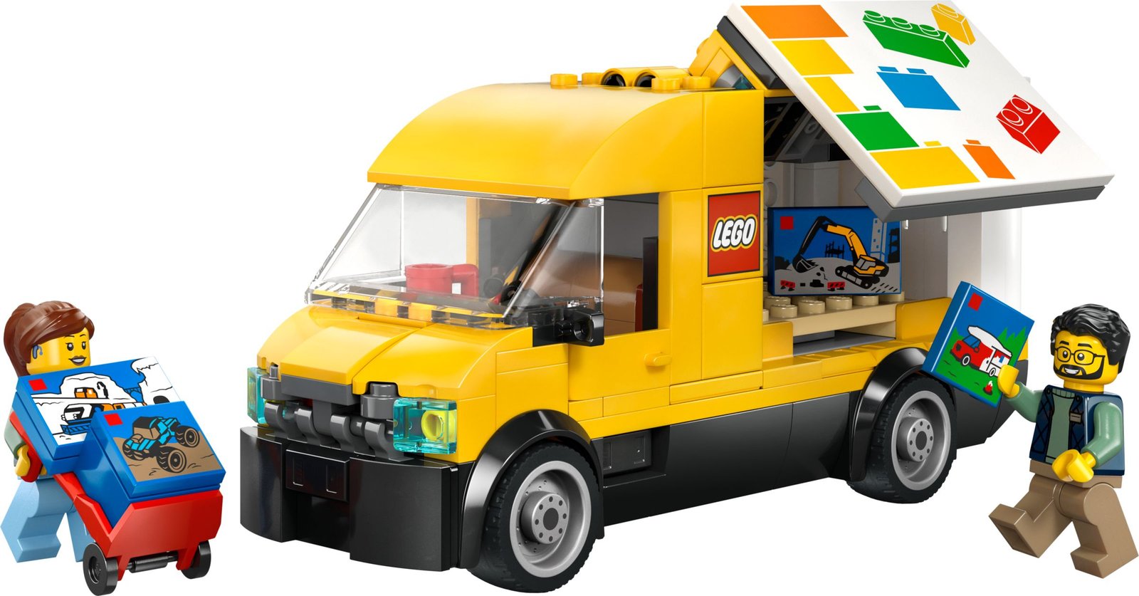 LEGO pakettiauto