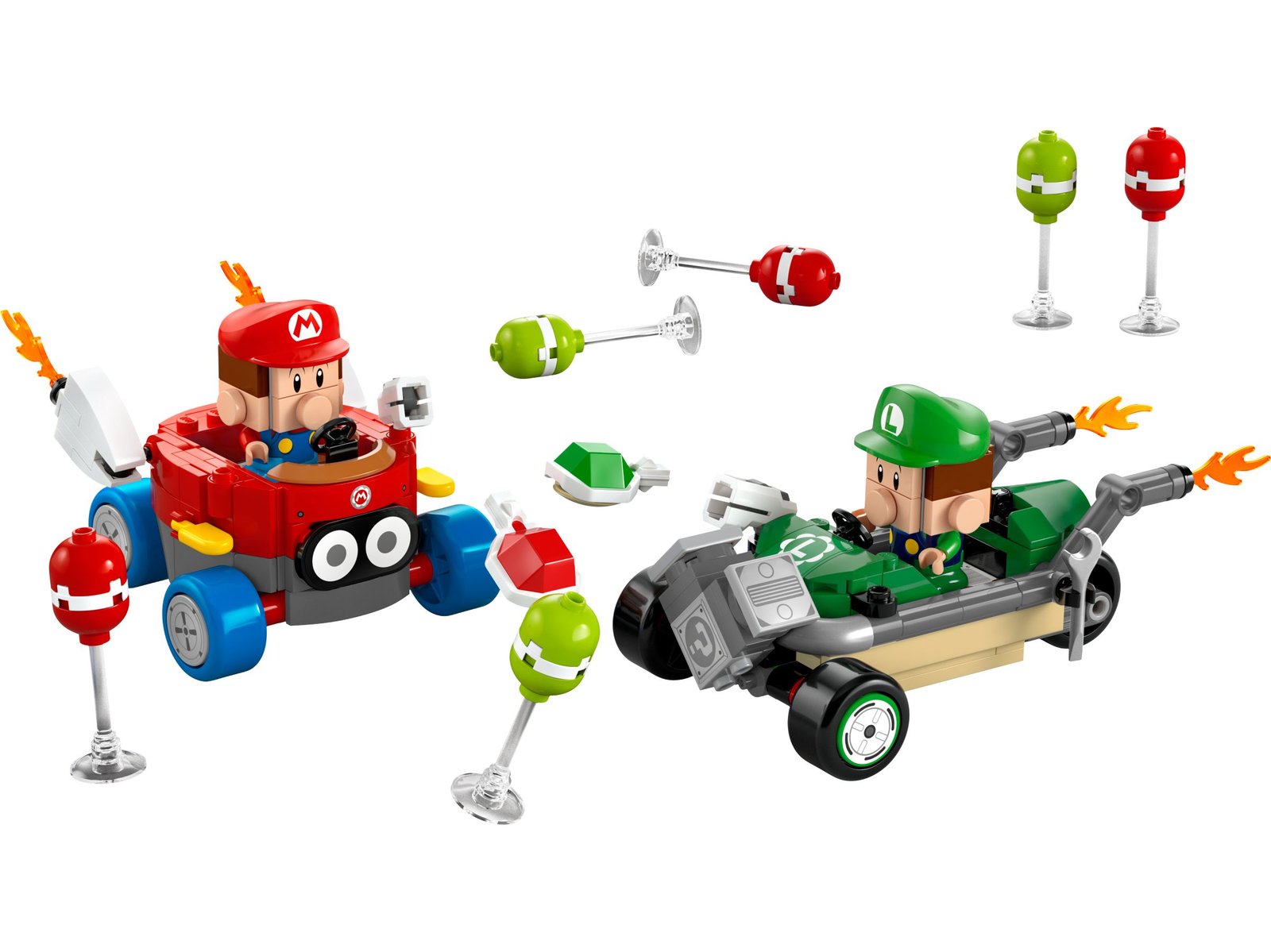 Mario Kart - Baby Mario vastaan Baby Luigi