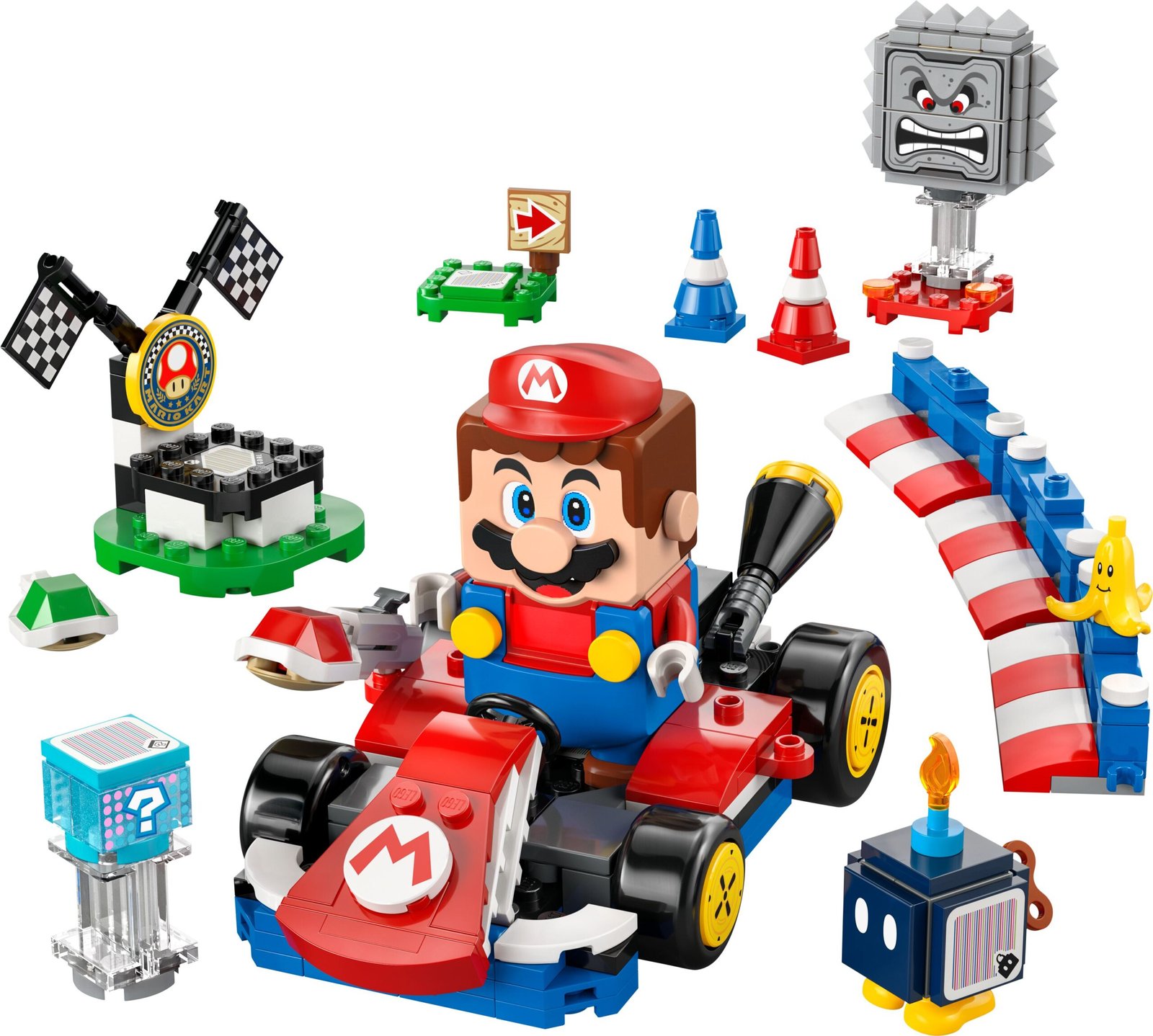 Mario Kart - Interaktiivinen LEGO Mario ja Standard Kart