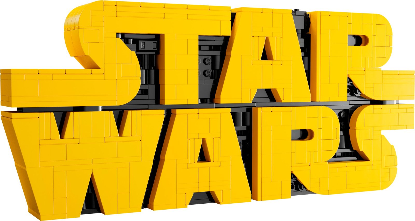 Palikoista rakennettava Star Wars logo