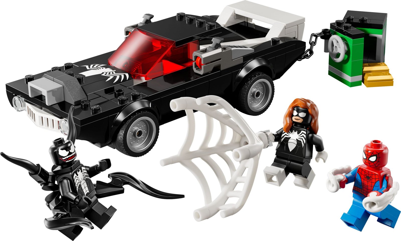 Spider-Man vastaan Venom-muskeliauto