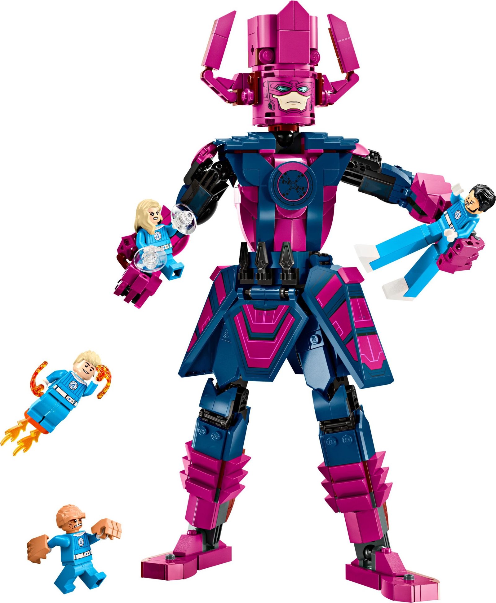 Ihmeneloset vastaan Galactus-rakennushahmo