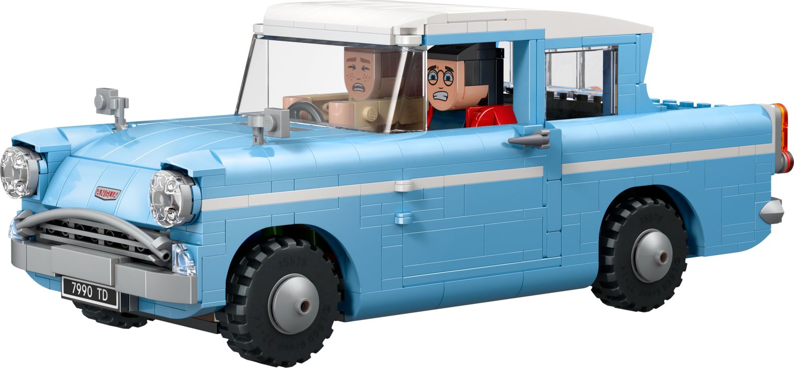 Lumottu lentävä Ford Anglia