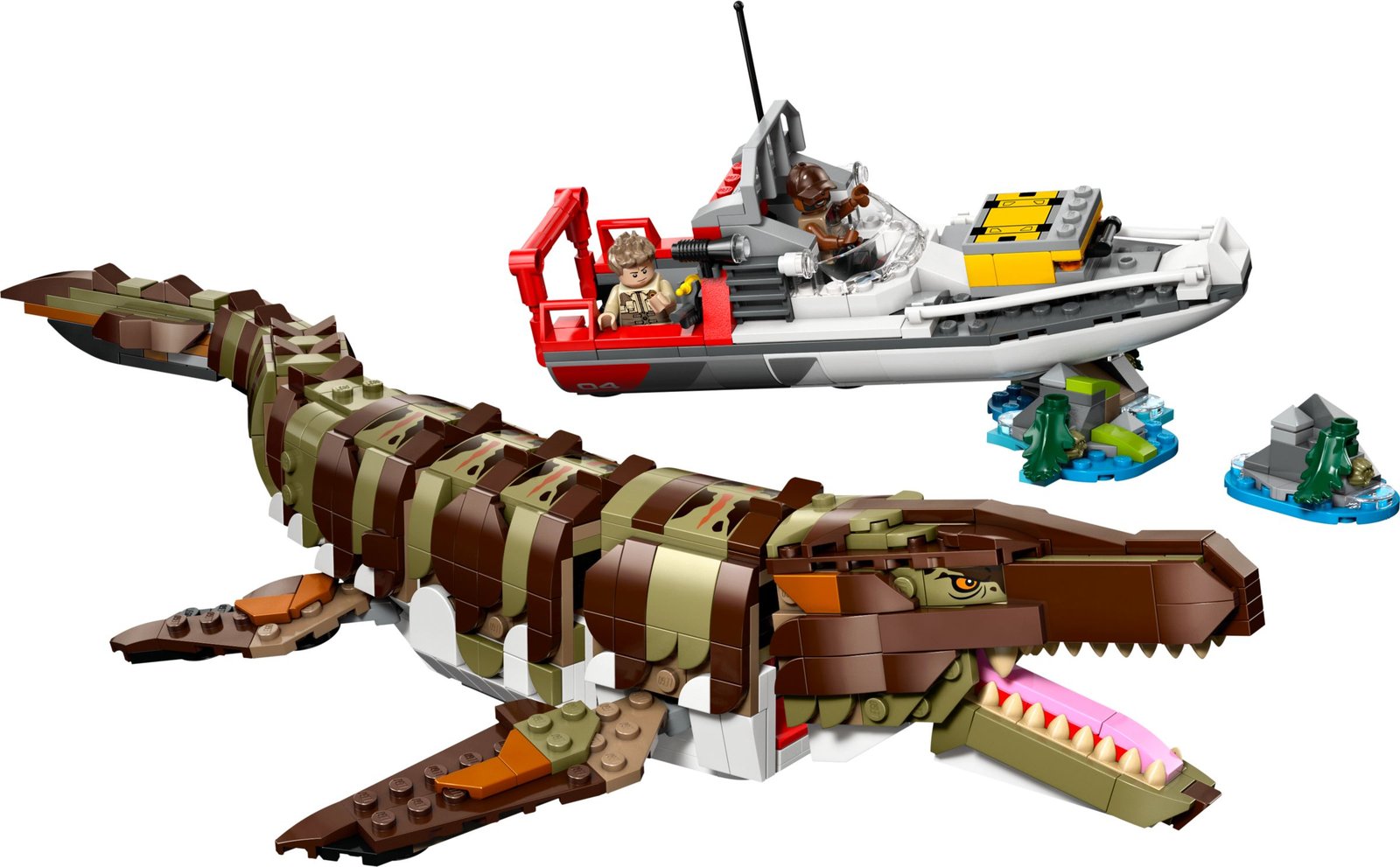 Mosasaurus ja seikkailu veneellä